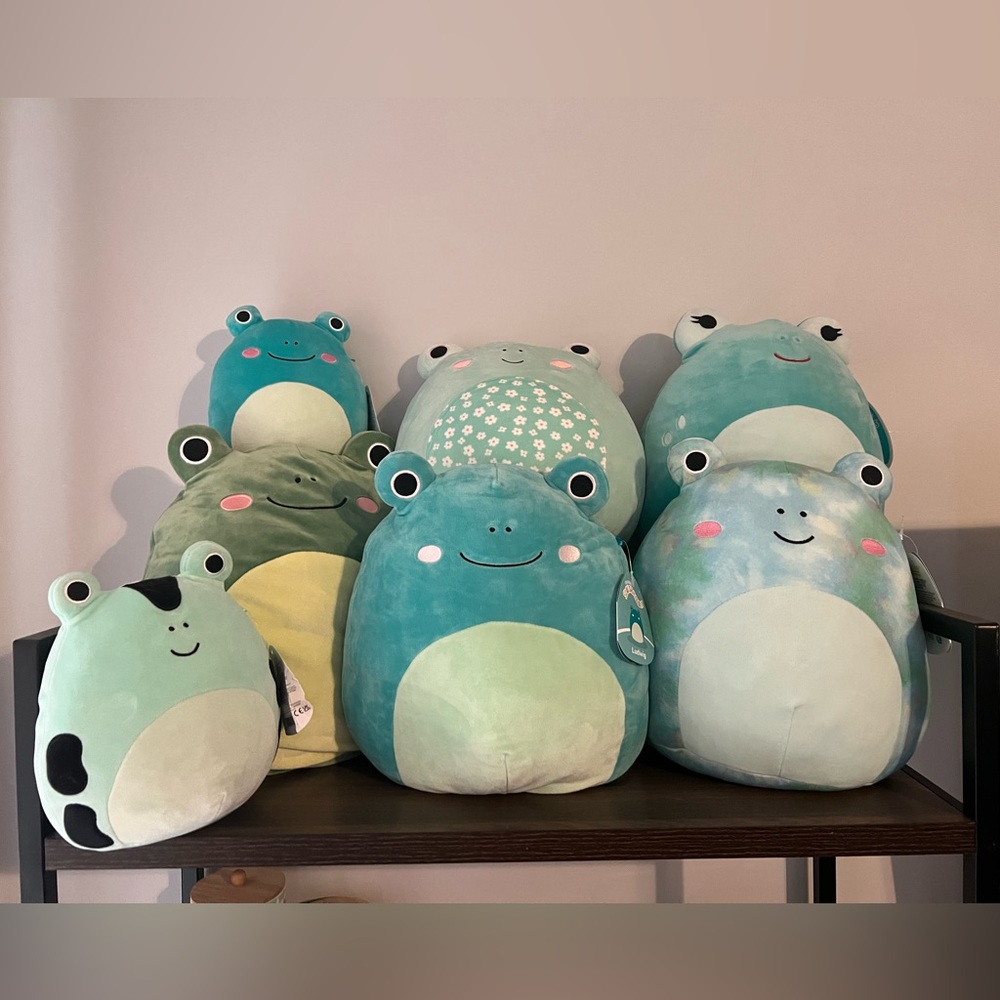 Frog Squishmallow Lot